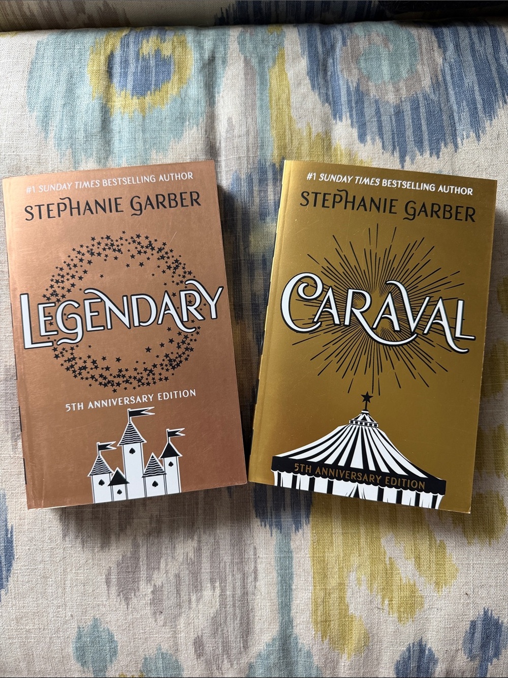 Anniversary Special Editions of Caraval Series by Stephanie Garber